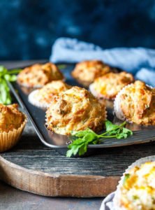 Muffins de Queso – El elixir esponjoso