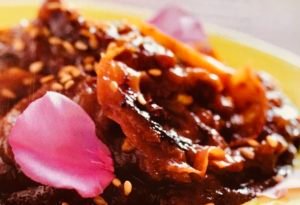 Mermelada de Tomates y Rosas