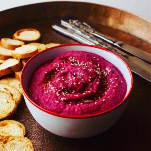 Crema de remolacha al jengibre – Lady in red