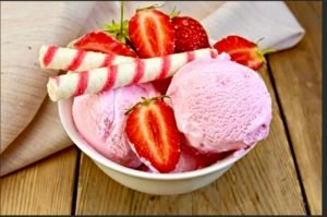Helado de frutillas y mascarpone – Fácil y  lucidor