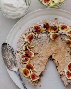 Torta de Higo y Nueces o habláme de manjares