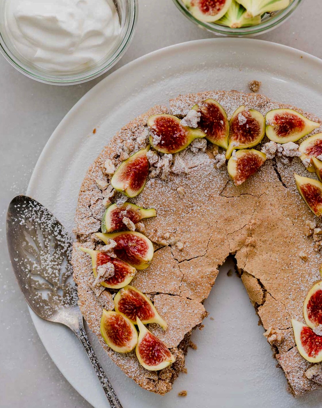 Torta de Higo y Nueces o habláme de manjares