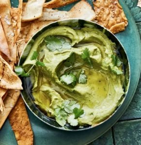 Puré de lentejas y hierbas