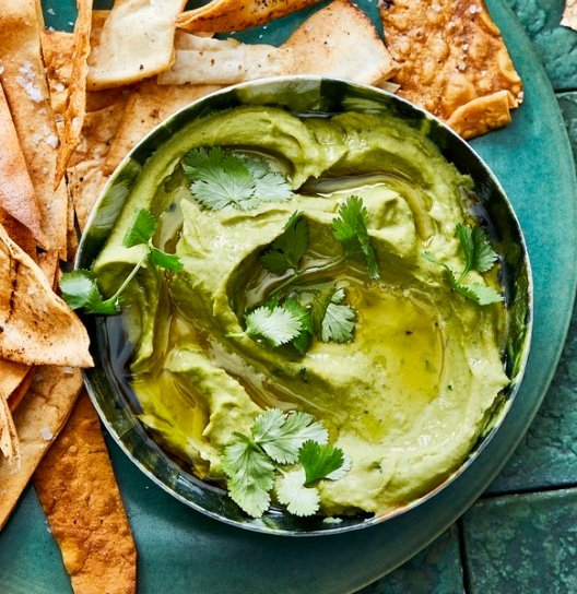 Puré de lentejas y hierbas