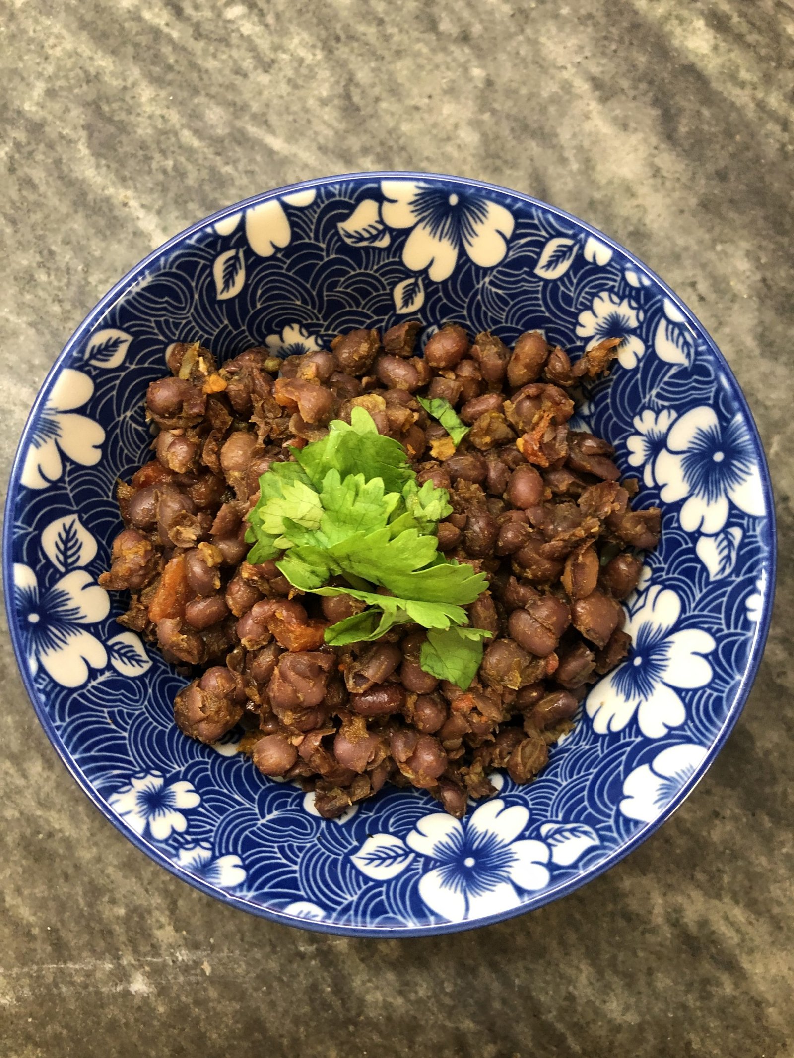 Curry spicy de legumbres. Con lo que hay