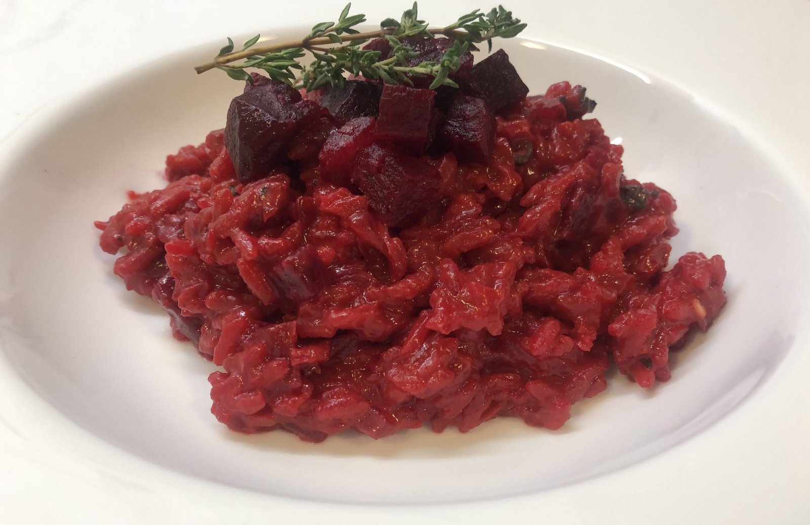 Risotto de Remolacha & Queso Azul. Un 10