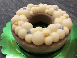 Torta de 3 chocolates. Y burbujas