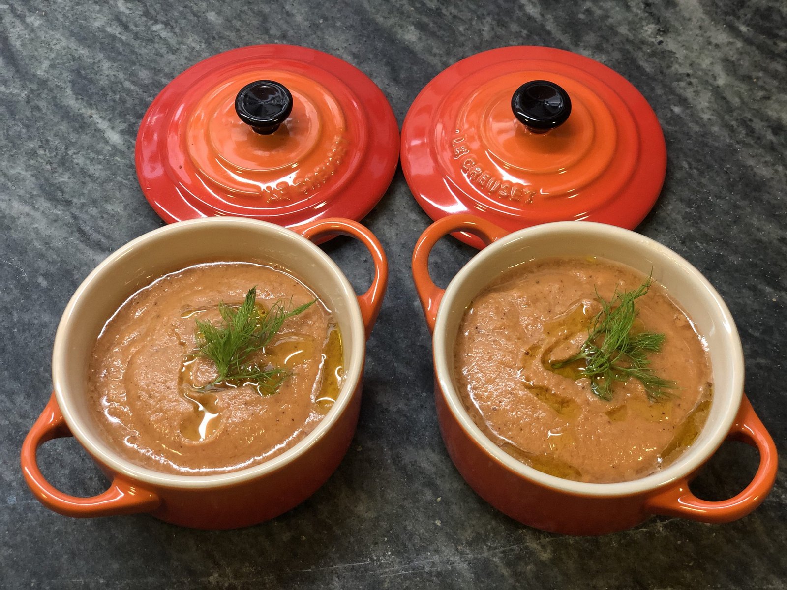 Salmorejo al hinojo y que viva España