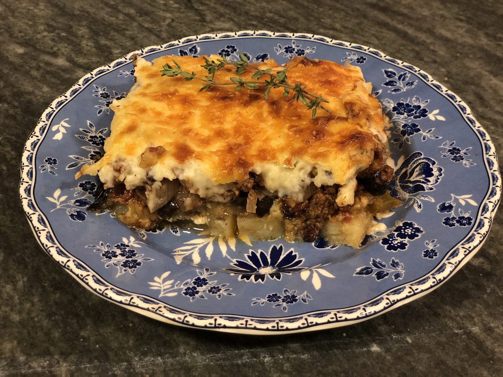 Moussaka.  Lasagna Griega?