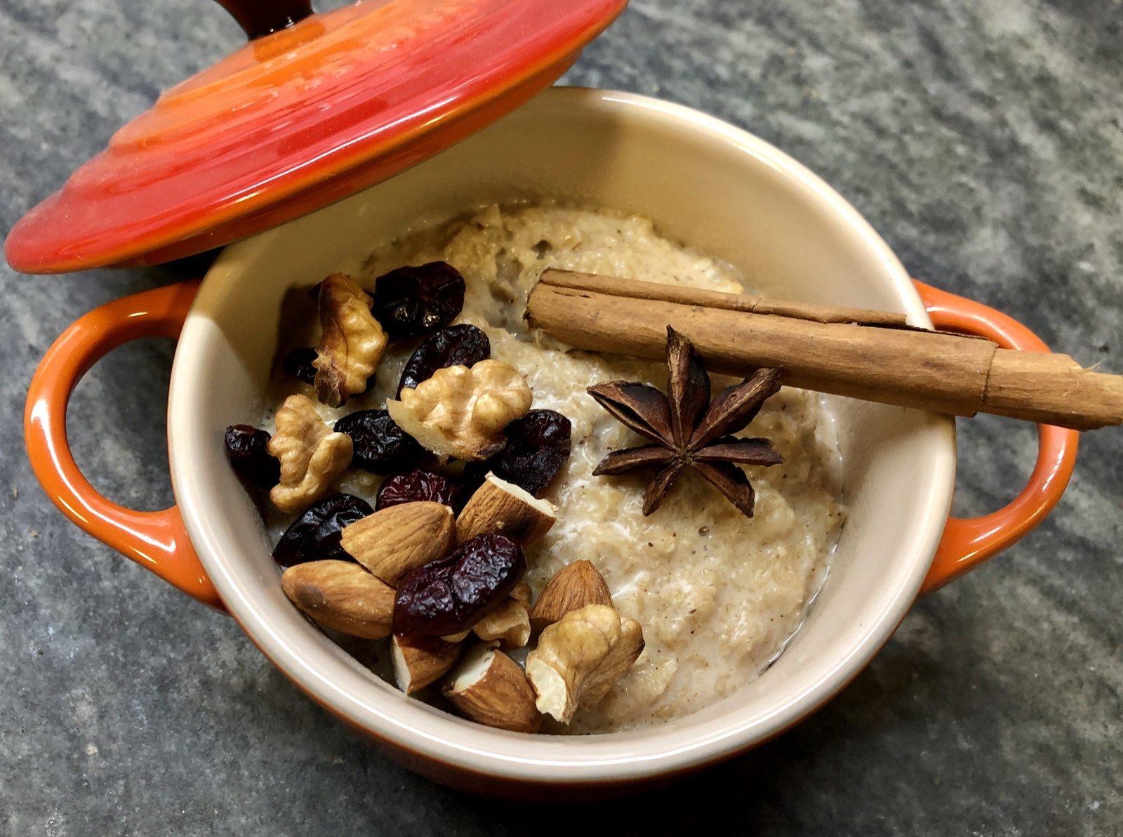 Porridge.  La merienda favorita de JP