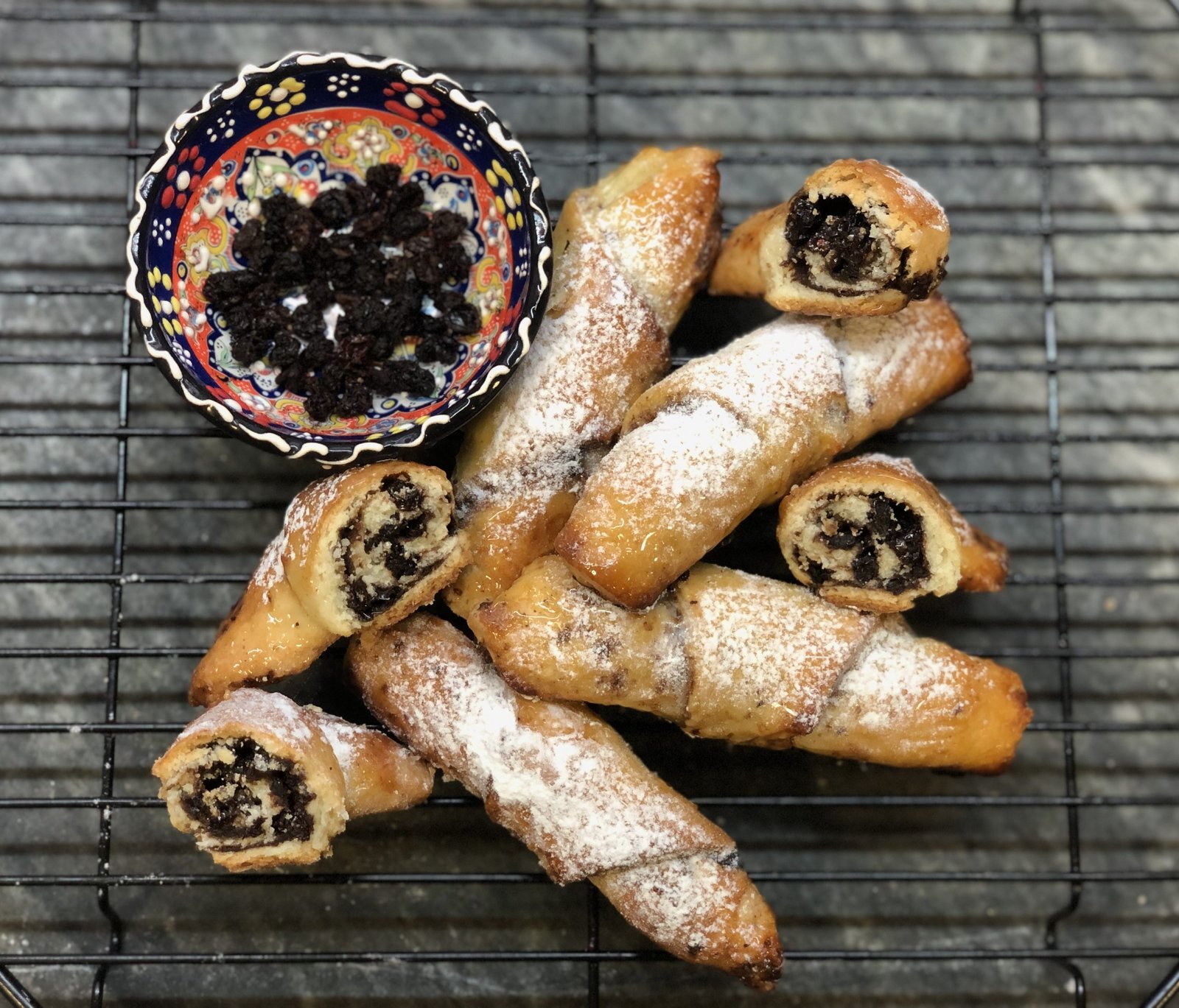 Rugelach. Una galleta Ashkenazí.