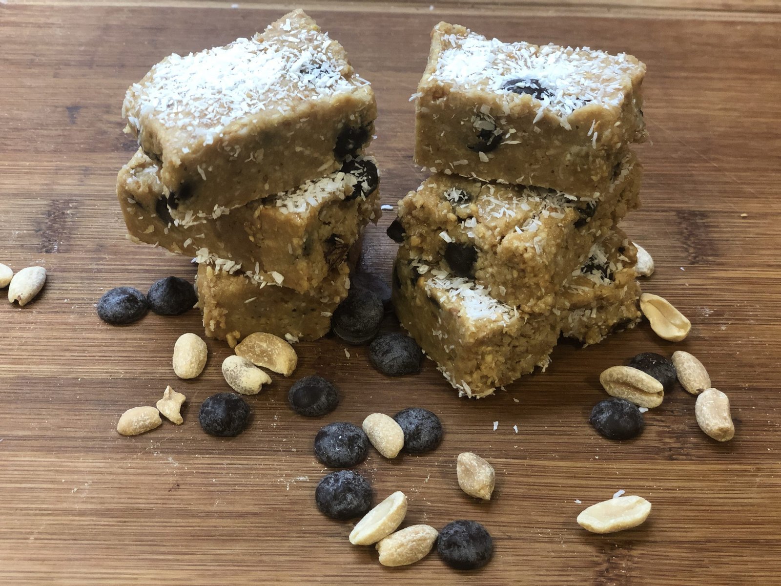 Barritas de maní. Sin tacc ni azúcar