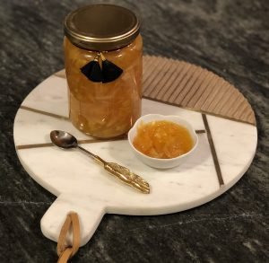 Dulce de cítricos, con todos los de la heladera