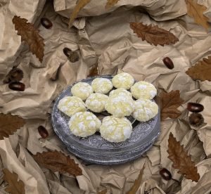 Galletitas Craqueladas de Limón