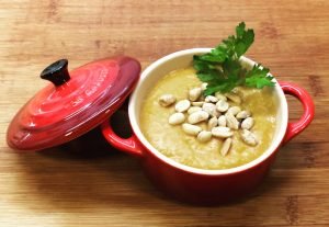 Sopa de Maní.  Sabor a invierno