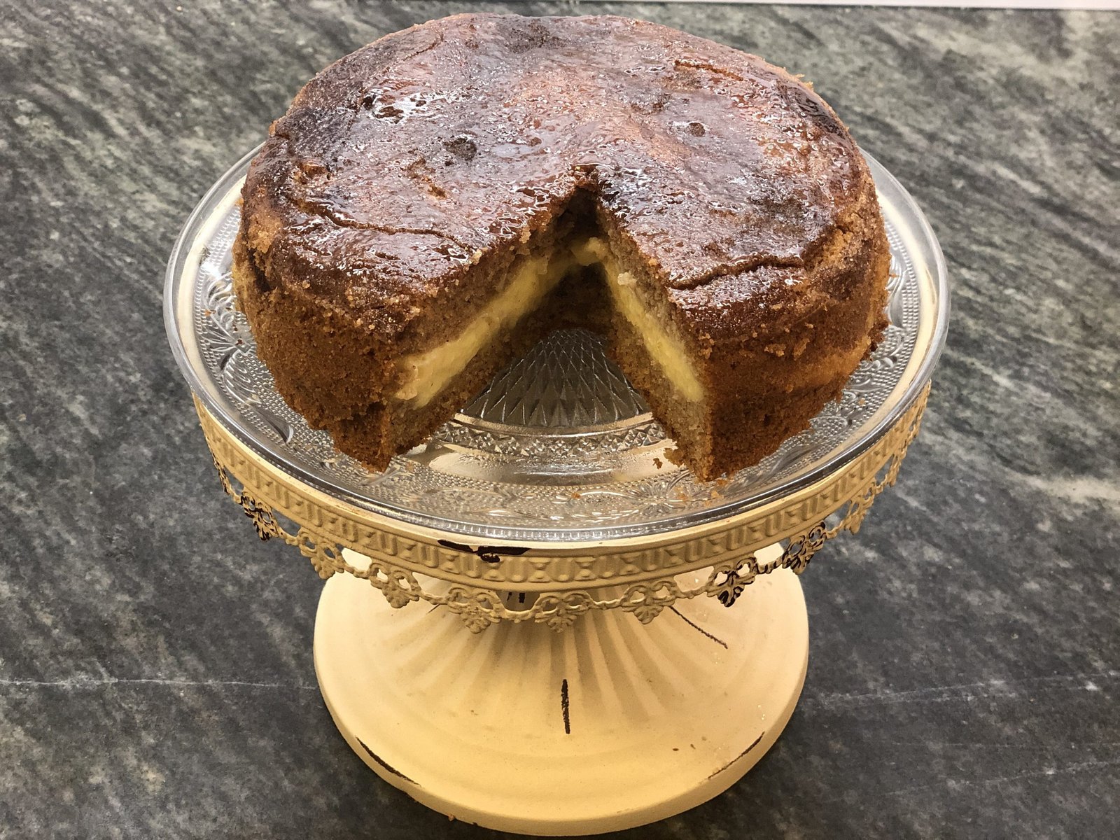 Costrada de Aoiz. LA Torta de Crema Pastelera