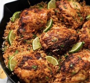 Pollo con Arroz, Chile y Lima
