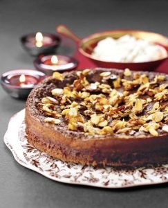 Torta Navideña de Chocolate Especiada