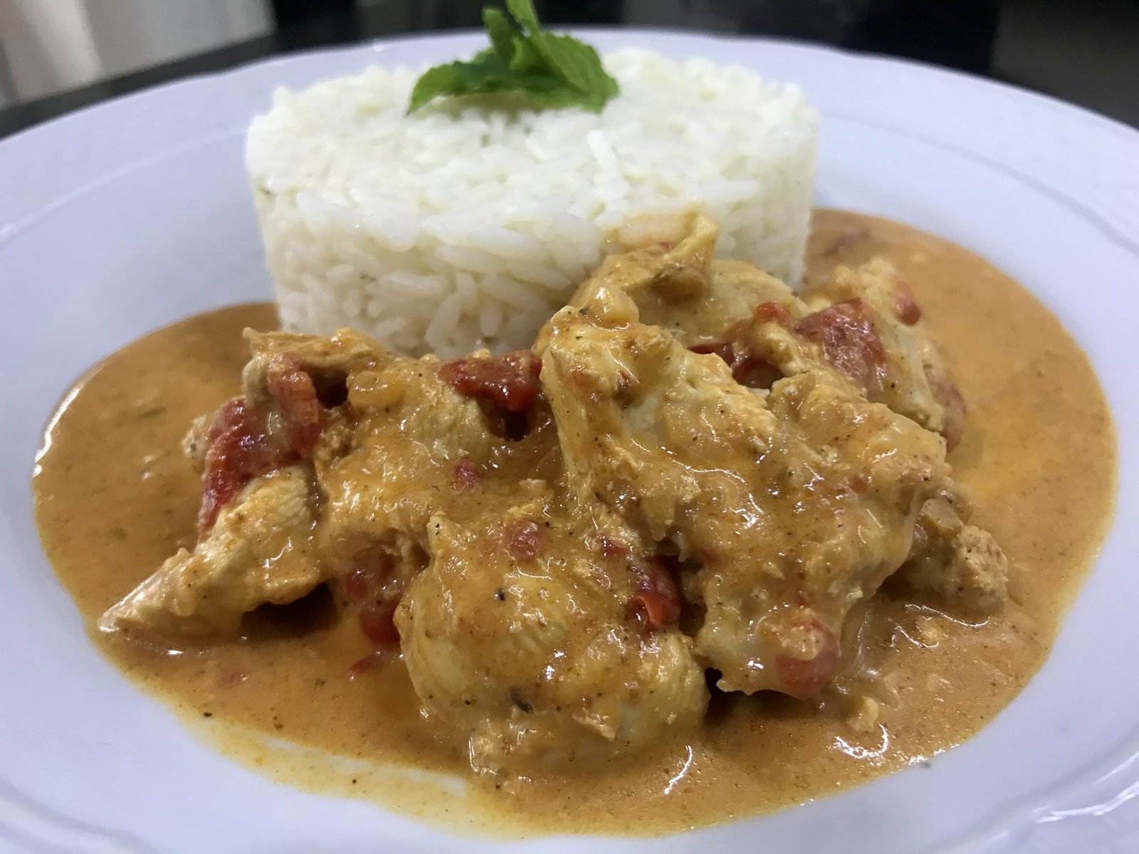 Pollo estilo Tikka Masala